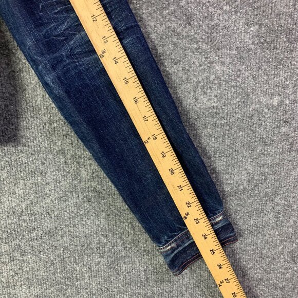 Vintage Ezra Fitch Women’s Sz Large Full Zip Front Cropped Jean Jacket‎ Pockets - Picture 5 of 9